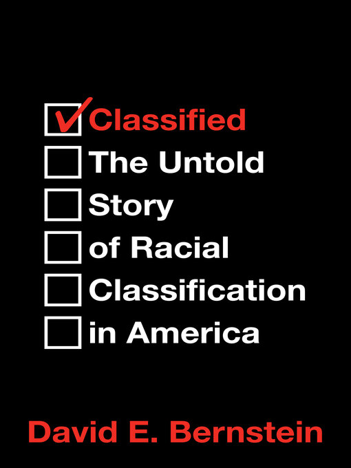 Title details for Classified by David E. Bernstein - Available